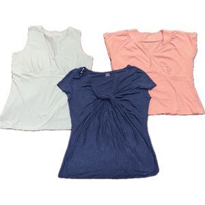 3-Pack A.N.A. 'A New Approach' Women’s XL Tops-- Casual Tee & Tank Bundle of 3